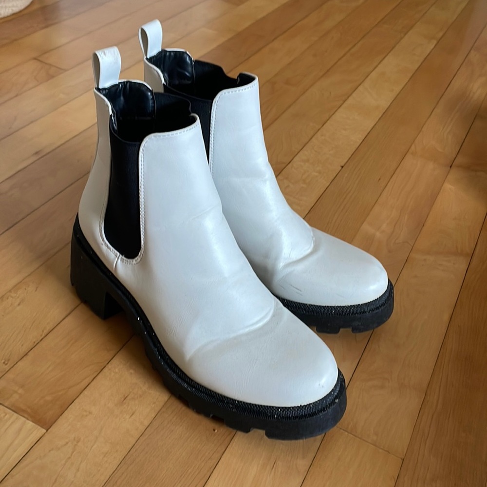 White boots